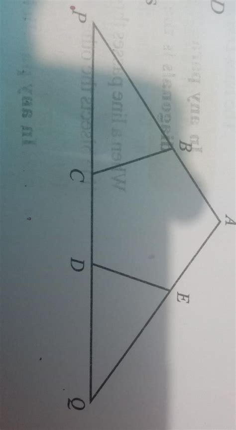 (3) In the figure, ABCDE is a pentagon with all sides of the same ...