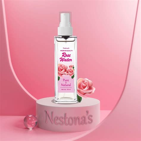 Nestona's Premium Rose Water Mist (Spray) | Toner | 100 ml | Pure and ...