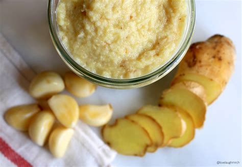 Homemade Ginger Garlic Paste | Love Laugh Mirch
