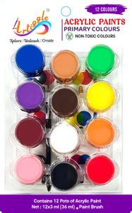 Acrylic Colors - Buy Acrylic Colors Online at Best Prices In India ...