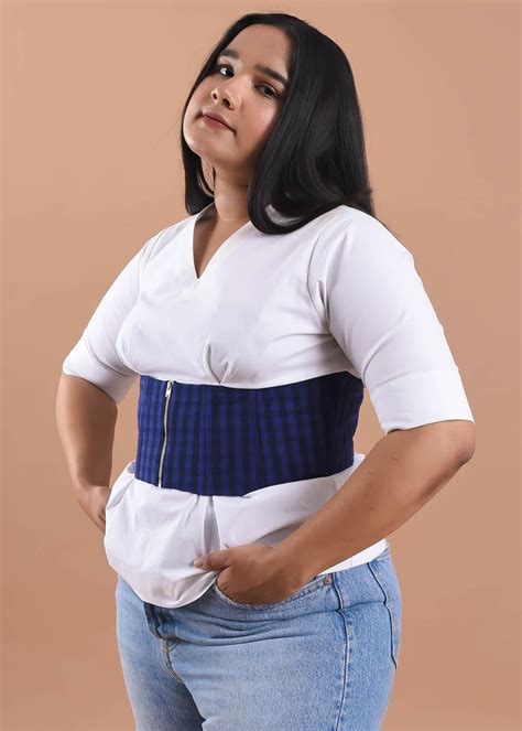 Get Classic White Pleated V-Neck Top at ₹ 1199 | LBB Shop