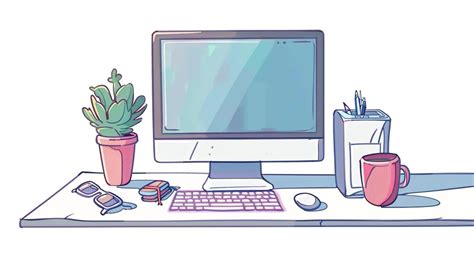 Image result for Computer Cartoon Style