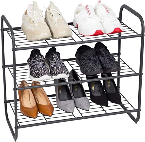 MAX Houser 3-Tier Metal Shoe Rack, Free Standing India | Ubuy