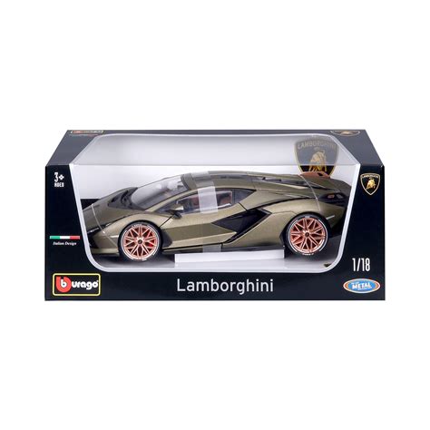 Bburago B18-11046 Lamborghini Sian FKP 37 1:18, Assorted Colours: Buy ...