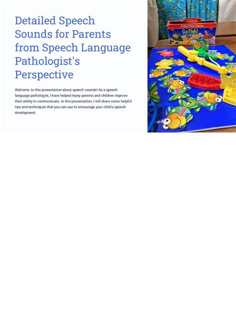 power point about speech language pathology | Freelancer