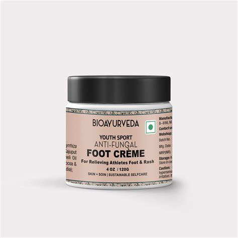 Youth Sport Anti-Fungal Foot Crème - bioayurveda