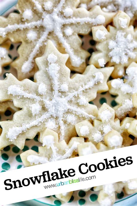 Snowflake Cookies - Urban Bliss Life