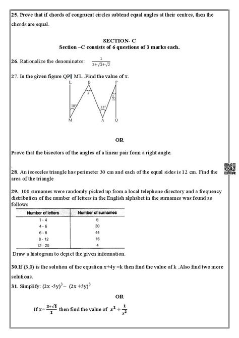 Image result for Sample Paper Class 9