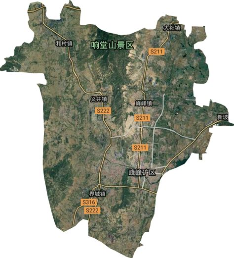 邯郸市高清卫星地图,Bigemap GIS Office
