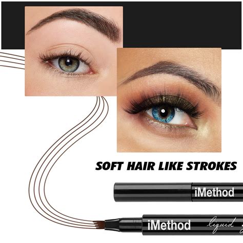 Buy iMethod Eyebrow Pen - iMethod Eyebrow Pencil with a Micro-Fork Tip ...