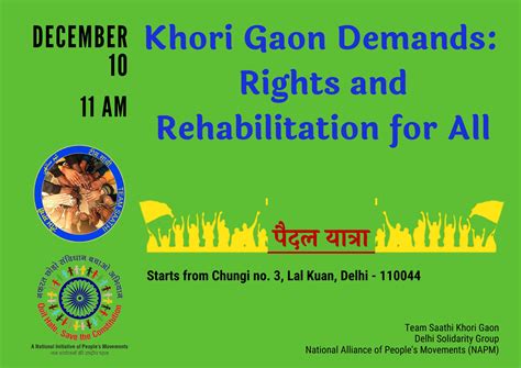 Khori Gaon – A story of development, demolition and fight for ...