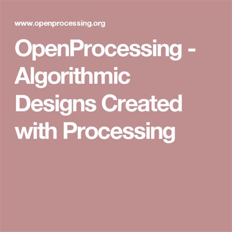 Image result for OpenProcessing