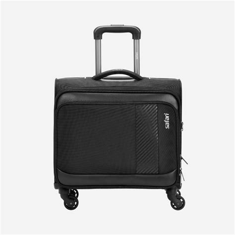 Buy Safari Ascent Overnighter Laptop Trolley Bag Black