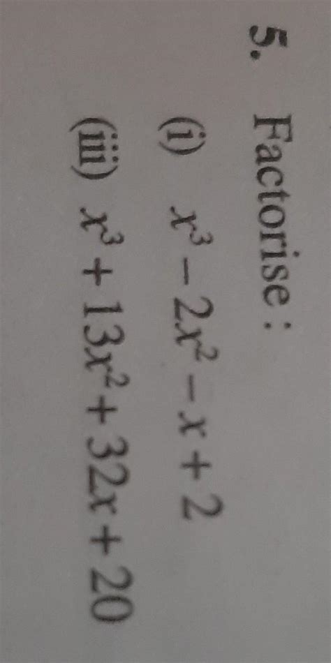 FACTORIZE PLS BEST ANSWER WILL MARK AS BRAINLIEST - Brainly.in