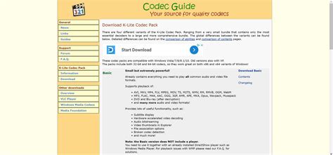 Image result for Codec Stacks Software