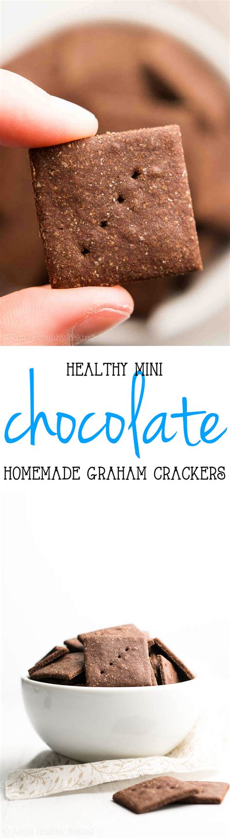 Healthy Chocolate Graham Crackers {With a Step-by-Step Video!} | Amy's ...