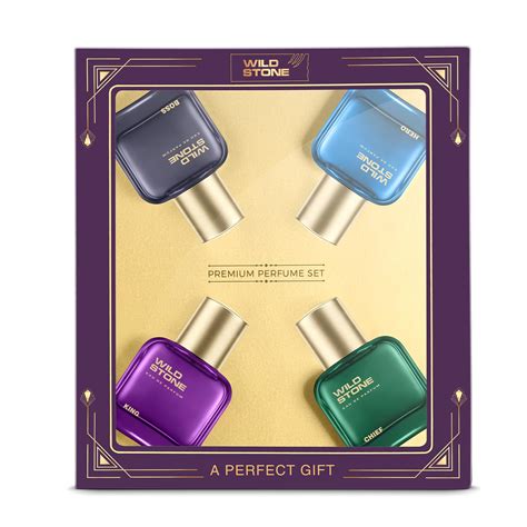 Buy Wild Stone Perfume Gift Set for Men 4x30ml – Hero | King | Chief ...