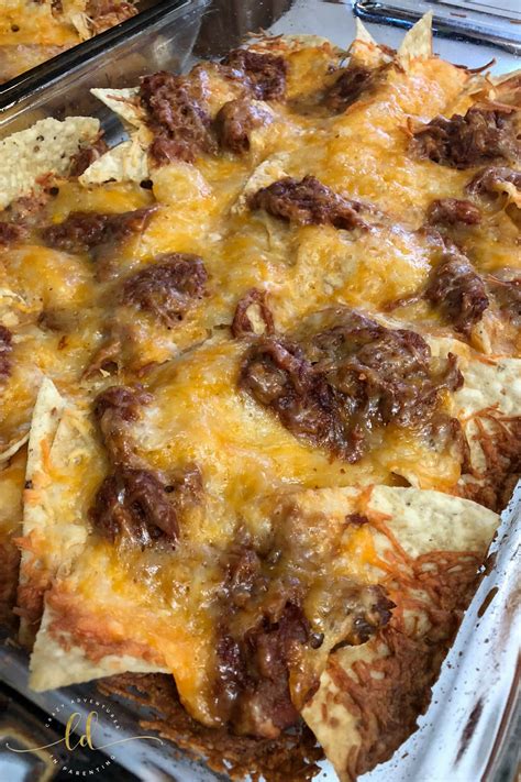 Barbecue Pulled Chicken Nachos | Crazy Adventures in Parenting
