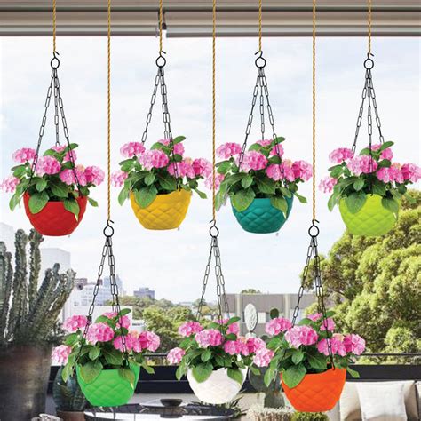 Diamond Hanging Basket Mixed Colours (Set of 5) – TrustBasket