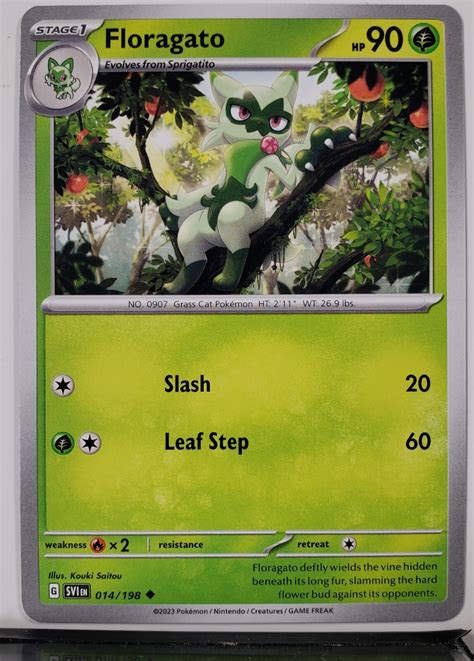 Floragato 014/198 - NM / M - Scarlet Violet Pokemon Card - $2 Combined ...