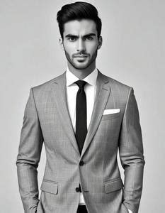 Black and White Outfit Men 的图像结果