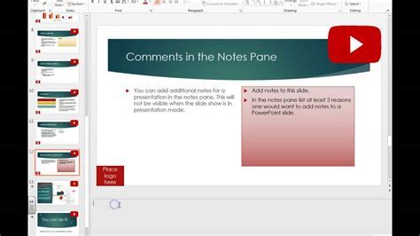 Image result for Add Notes to PowerPoint Slides