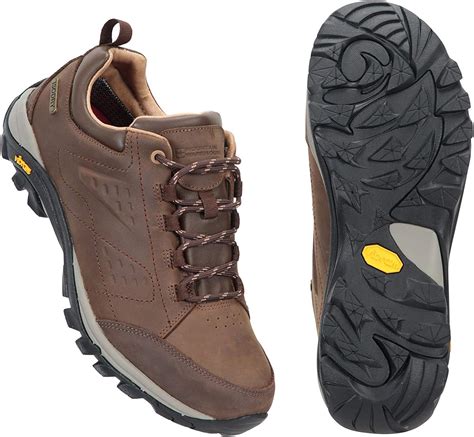 Mountain Warehouse Pioneer Waterproof Leather Womens Walking Shoes ...