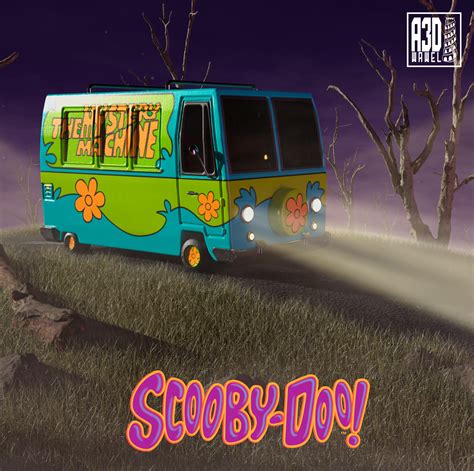 Scooby Doo Van Wheelie at Numbers Mcleod blog