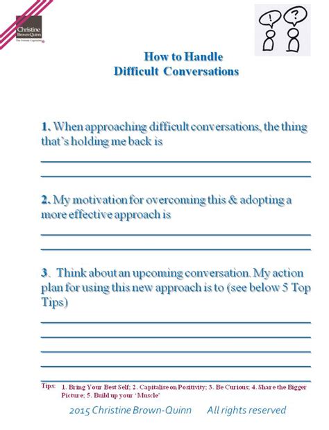Difficult Conversations Scenarios Examples 的图像结果