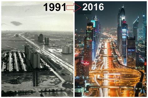 Before & After Dubai Pics | Dubai travel, Dubai then and now, Places to travel