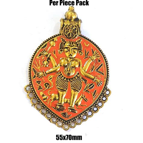 Per Piece Pack Enamelled Metal Pendants New Trend for Jewellery Making ...