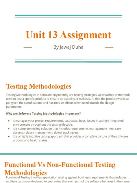 Image result for Week 2 Assignment 2 Software Testing Answers
