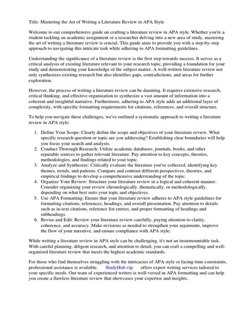 Image result for Book Review APA Format Example