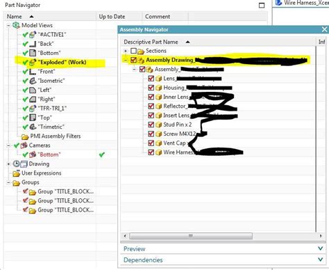 Image result for NX Exploded View Drawing