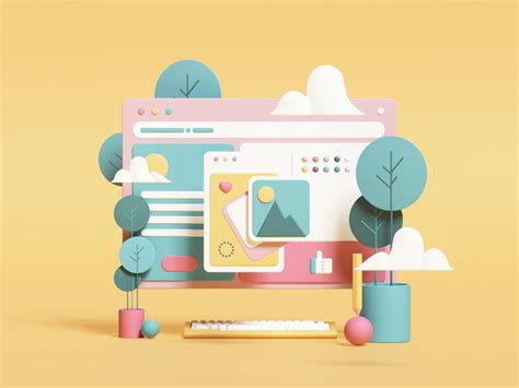 illustration web design