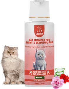 Unitailz Cat Shampoo for Shiny & Beautiful Fur |Kitten Shampoo -Cleans ...