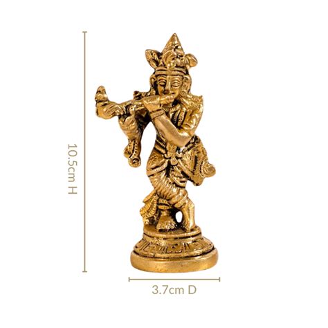 Lord Krishna Playing Flute Statue Online - Premium Devotion | Nestasia