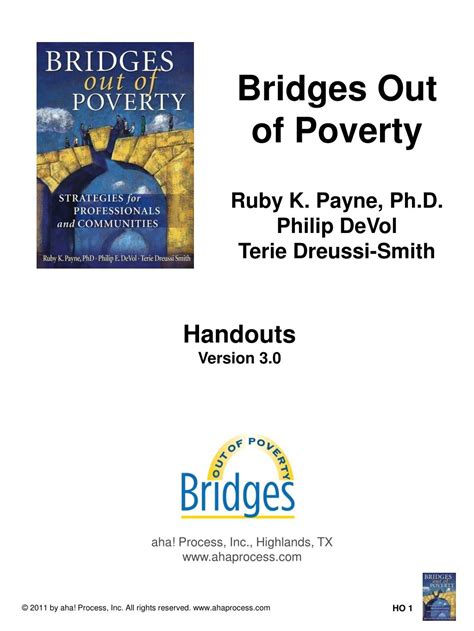 PPT - Bridges Out of Poverty PowerPoint Presentation, free download ...