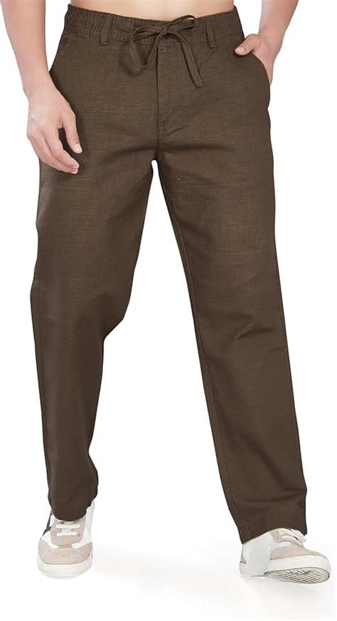 Amazon.in: Linen - Men's Pants / Men's Clothing: Clothing & Accessories