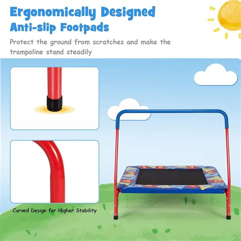 Giantex 36-Inch Mini Trampoline for Kids, ASTM India | Ubuy