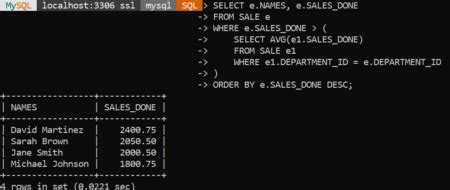 Image result for Nested Subquery SQL
