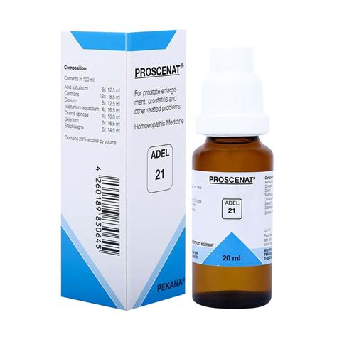 Buy ADEL 21 PROSCENAT DROPS 20 ML Online & Get Upto 60% OFF at PharmEasy