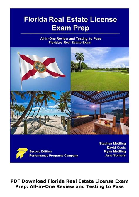 PDF Download Florida Real Estate License Exam Prep: All-in-One Review ...