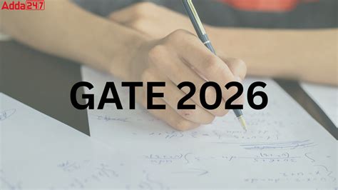 GATE 2026 Exam Date Out, Check Subject Wise Exam Schedule Here