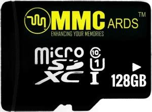 MMC Ultra U1 128 GB MicroSD Card Class 10 90 MB/s Memory Card - MMC ...