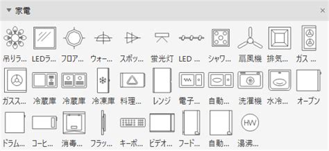 間取り図記号一覧：無料ダウンロード・編集可能