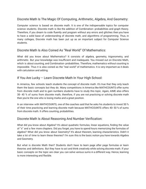 Discrete Math for Computing 的图像结果