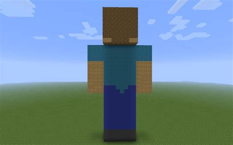 Image result for Minecraft Steve Skin Statue Tutorial