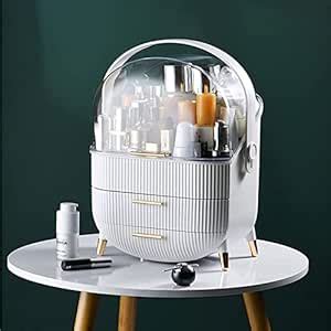 Frixen Makeup Organizer Storage Box, Cosmetics Display Case with ...