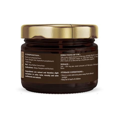 Buy NIRVASA SHILAJIT RESIN, PERFORMANCE, VIGOUR AND VITALITY FOR MEN ...